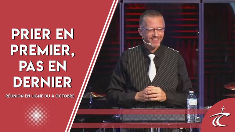 PRIE en PREMIER, PAS en DERNIER. Réunion "LIVE" du CCDM du 4 octobre