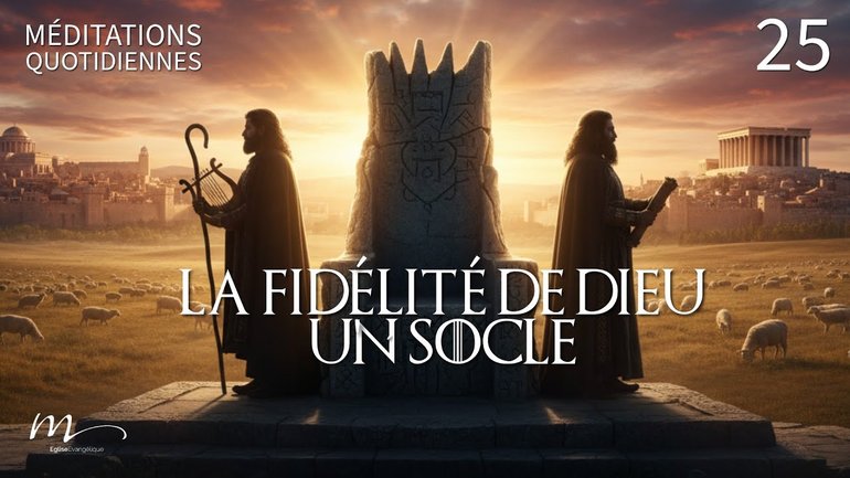 La fidélité de Dieu, un Socle - Jeux de Pouvoir Méditation 25 - Jéma Taboyan