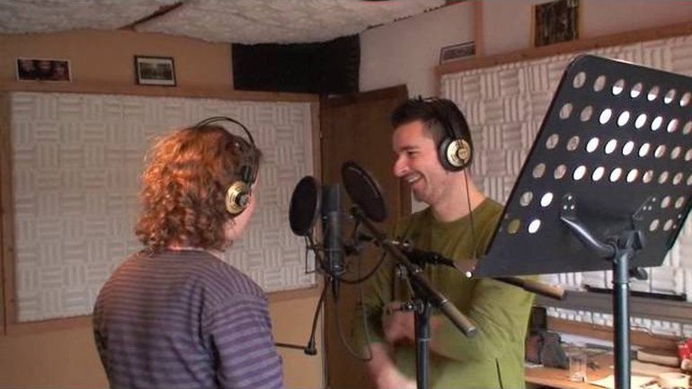 Enregistrement du Cd "Je lève les yeux" Jem