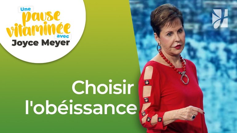 Pause vitaminée avec Joyce - L'obéissance vaut mieux que le sacrifice - Vivre au quotidien