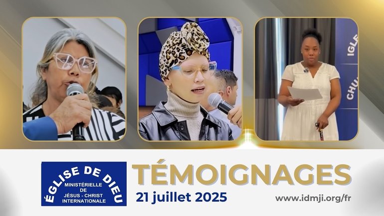 Témoignages - 21 juillet 2026 - ÉDMJCI