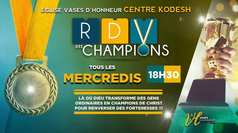 RDV des Champions |   LE COMBAT DES ELUS  Pasteur Mohammed Sanogo| 02/12/2020