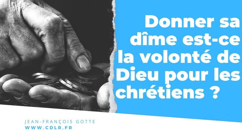 Conseils bibliques pour la gestion de nos finances - offrir à Dieu notre dîme nos prémices