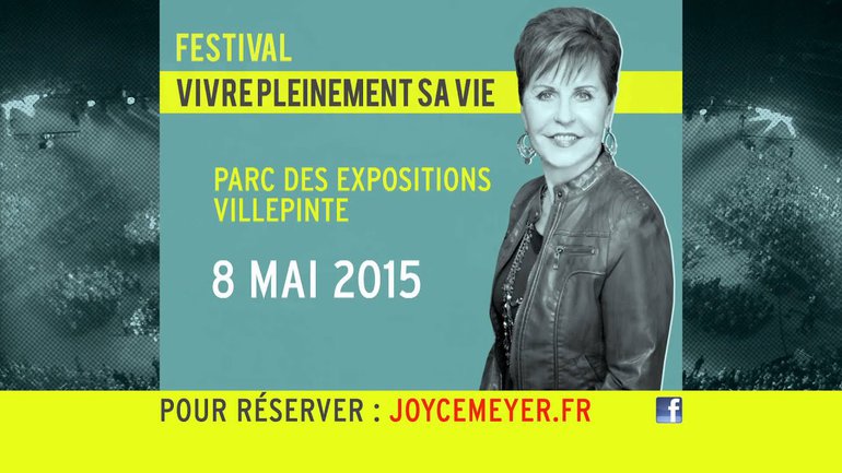 2min - Joyce Meyer à Paris - 8 Mai 2015