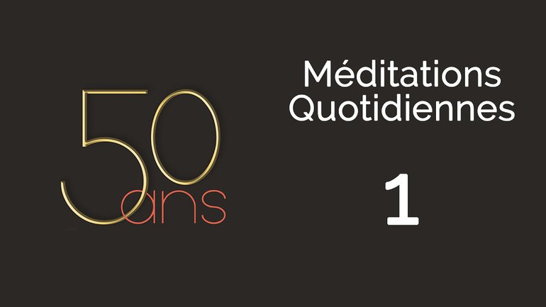 50 ans Méditation 1 - Plus que nous demandons ou imaginons #1 - Jean-Pierre Civelli - Église M