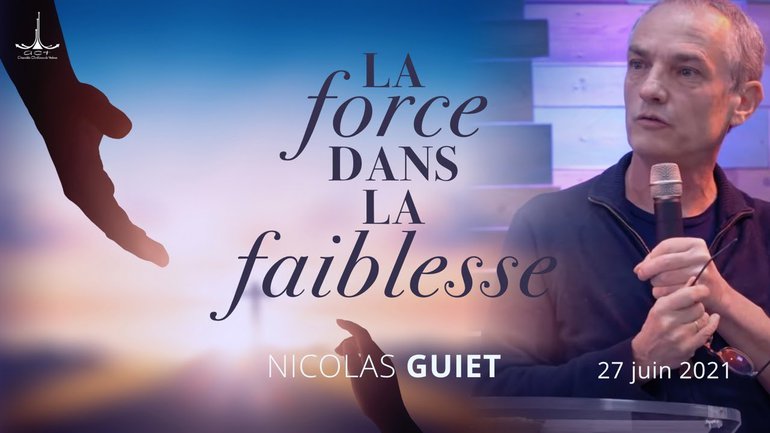 La force dans la faiblesse par Nicolas GUIET