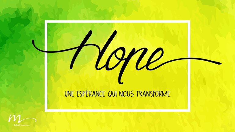 Introduction - Hope, une espérance qui nous transforme - Jéma Taboyan - Église M