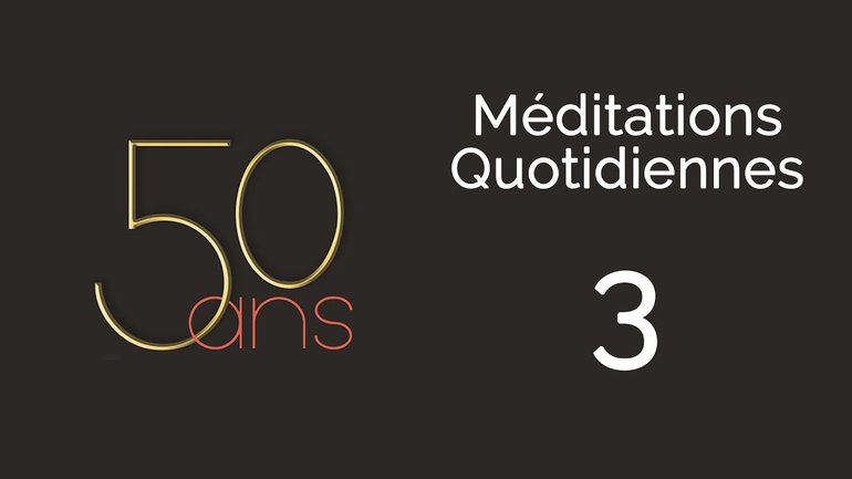 50 ans Méditation 3 - Par la puissance qui agit en nous #1 - Jéma Taboyan - Luc 4.18 - Église M