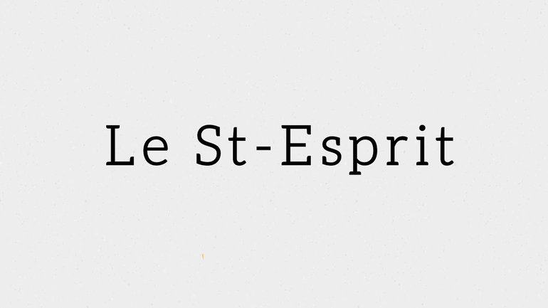 Le Saint-Esprit / Pst Tony Tornatore