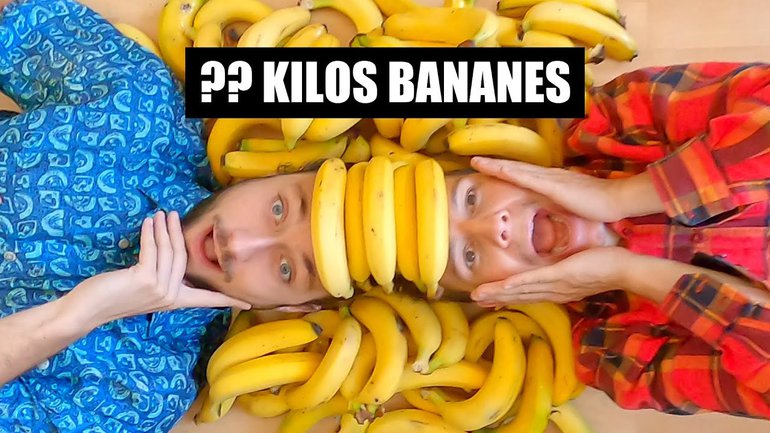 Combien il reste de banane si on enlève la peau ?!?