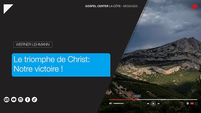 Werner Lehmann - Le triomphe de Christ notre victoire