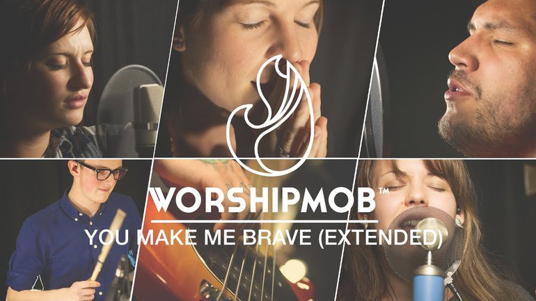 Amanda Cook - You Make Me Brave (extended) - WorshipMob cover - by Bethel's Amanda Cook