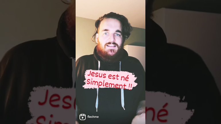 Jesus est né simplement!