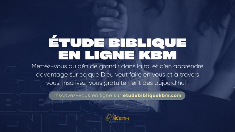 📑 Suivez des études bibliques avec le ministère KBM !