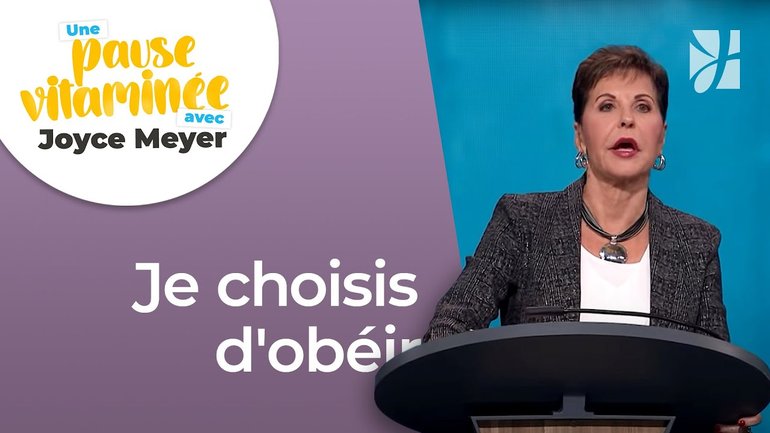 Pause vitaminée avec Joyce - L'obéissance Vs expérience - Avoir des relations saines