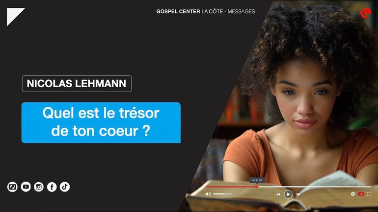 Nicolas Lehmann - Quel est le trésor de ton coeur ?