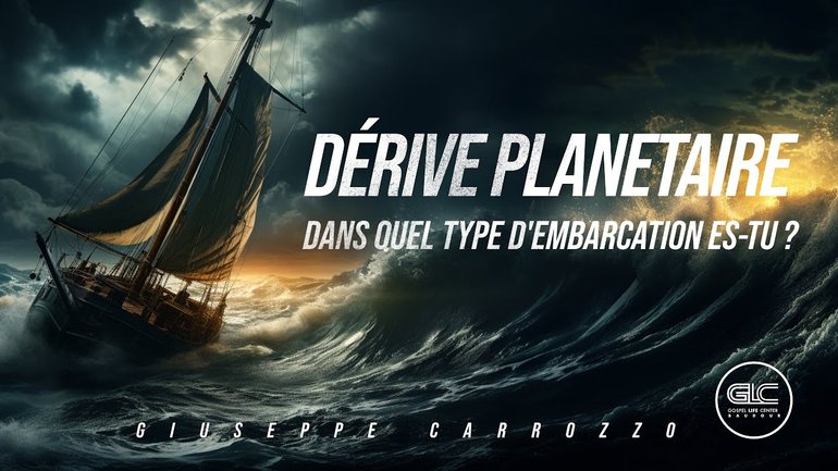 Dérive planétaire, dans quel type d'embarcation es-tu ? - Giuseppe Carrozzo | GLC  Baudour 22/10/23
