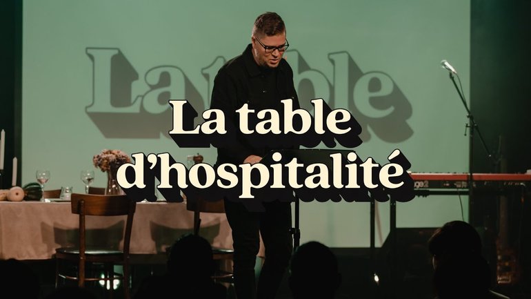 La table d’hospitalité | David Pothier