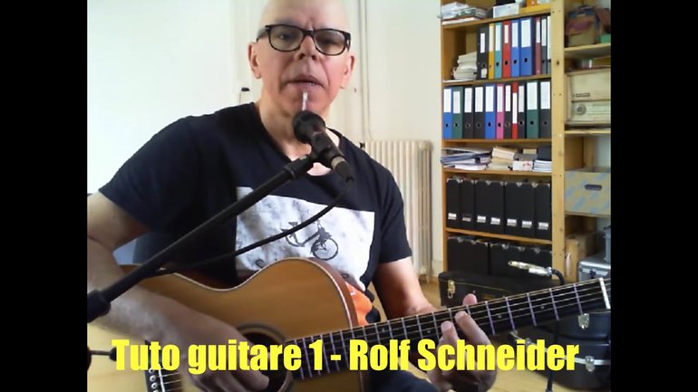 Tuto guitare par Rolf Schneider: Ta présence mes délices - Jem 1060