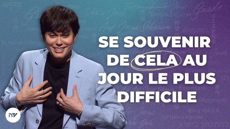 Comptez sur votre pardon | Joseph Prince | New Creation TV Français