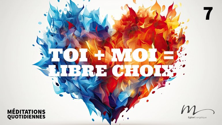 Toi + Moi = Libre choix - Intime Méditation 7 - Deutéronome 7.6 - Jéma Taboyan 