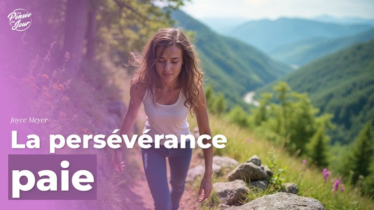 La persévérance paie