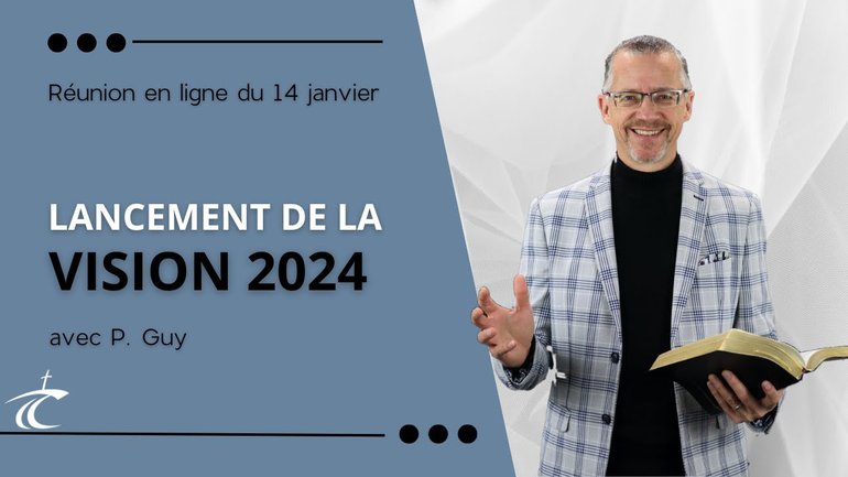 Vision 2024: Fixés sur Jésus - Réunion du CCDM dimanche 14 janvier
