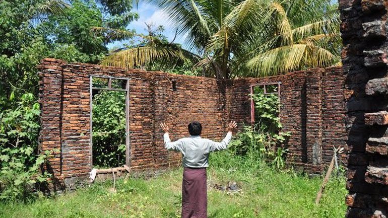 Myanmar : une foi persévérante devant les ruines