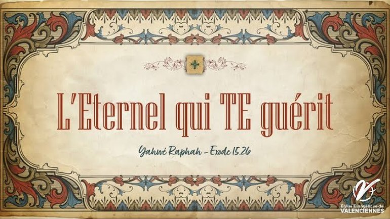 - Pasteur  Thimothée Mele : L'Eternel qui TE guérit