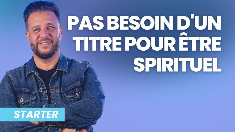 Tu pensais que ce n'était pas spirituel