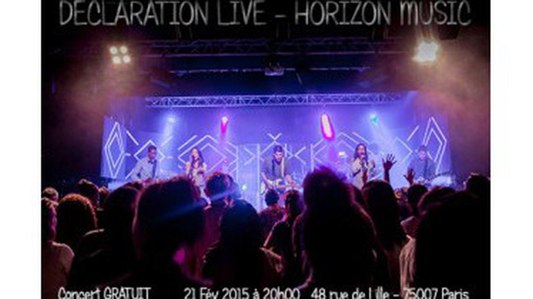 Concert Déclaration Live le 21 février à Paris