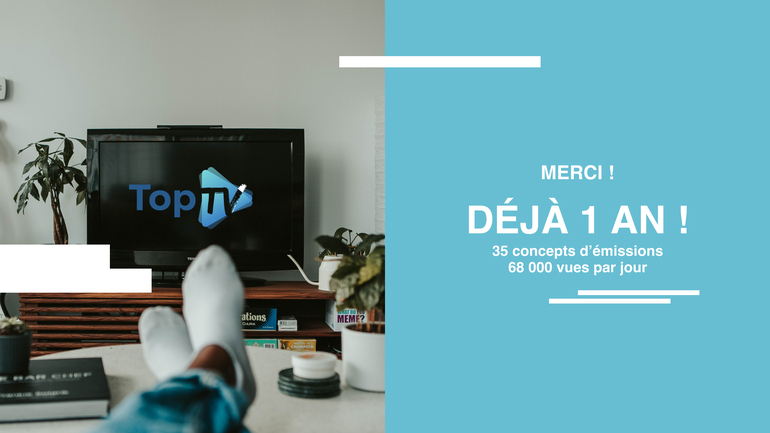 TopTV fête ses 1 an ! 🎊 🎉