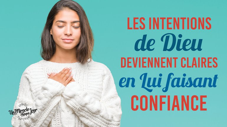 Fermez vos yeux pour voir ce que Dieu fait 🙈