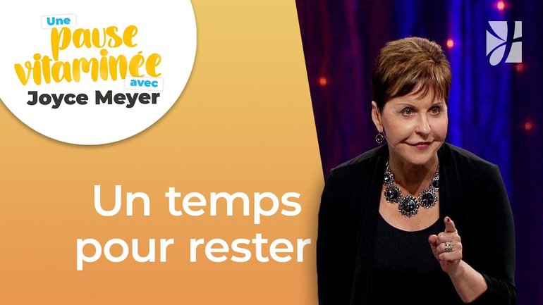 Pause vitaminée avec Joyce - Quand Dieu nous dit de rester - Gérer mes émotions