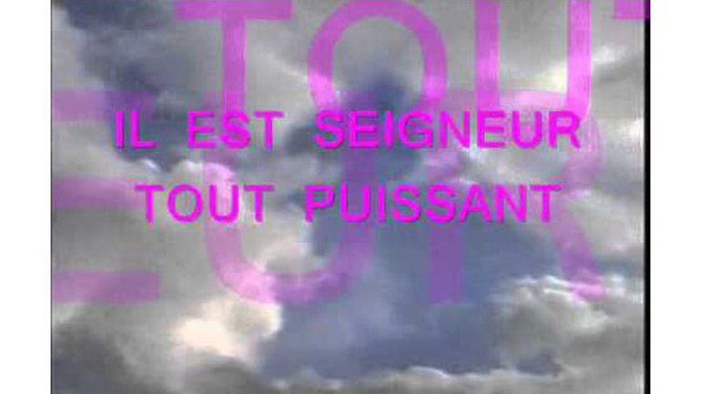 Alleluia, le Seigneur règne