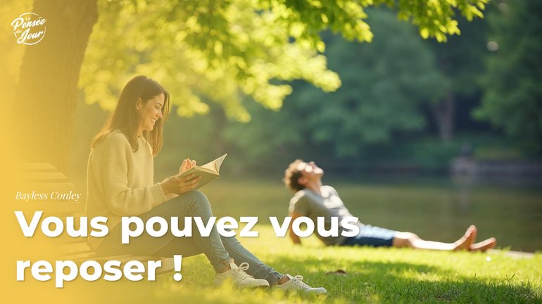 Vous pouvez vous reposer !