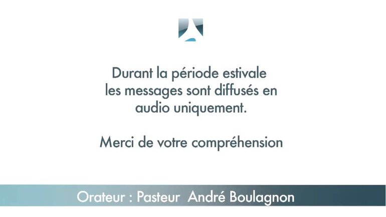 André Boulagnon : Isarel dans les prophéties finales