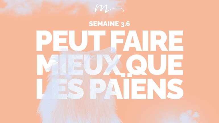 Peut faire mieux que les païens - Écoute ! Méditation 18 - Jéma Taboyan