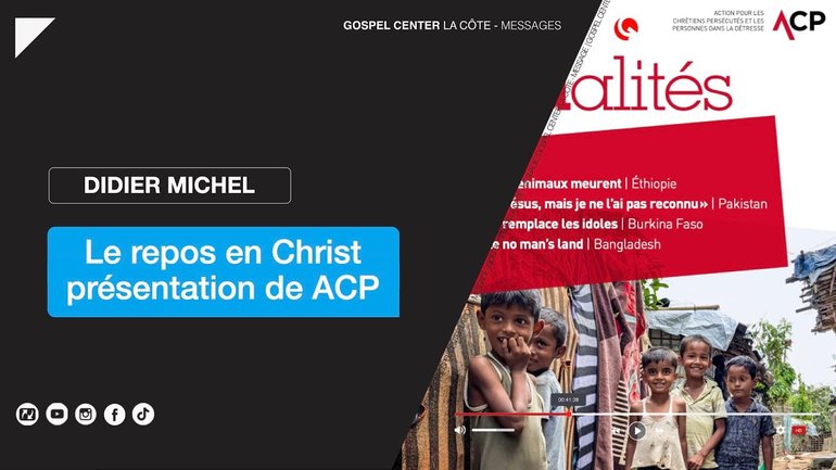 Didier Michel - Le repos en Christ
