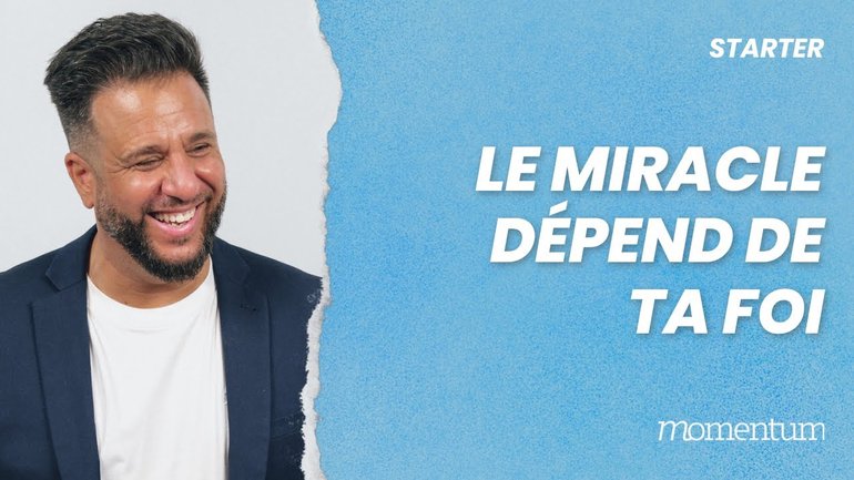 Le miracle ne dépend pas de ton potentiel, mais de ta foi !