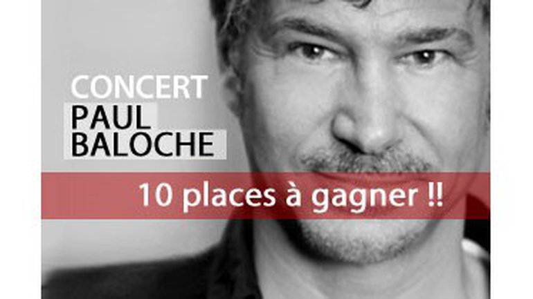 Paul Baloche à Mulhouse, 10 places à gagner !