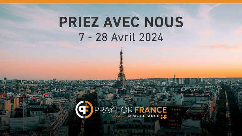21 jours de prière pour la France ! Unité en Christ 🙏