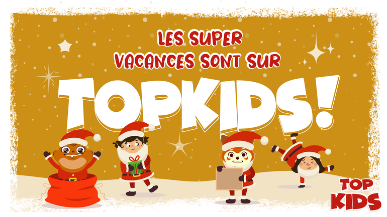 Un Noël exceptionnel les attend sur TopKids ! 👶 👧 🧒 👦