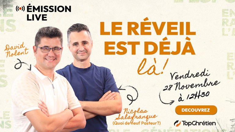 Le réveil est déjà là - Emission live avec David Nolent et Nicolas Salafranque