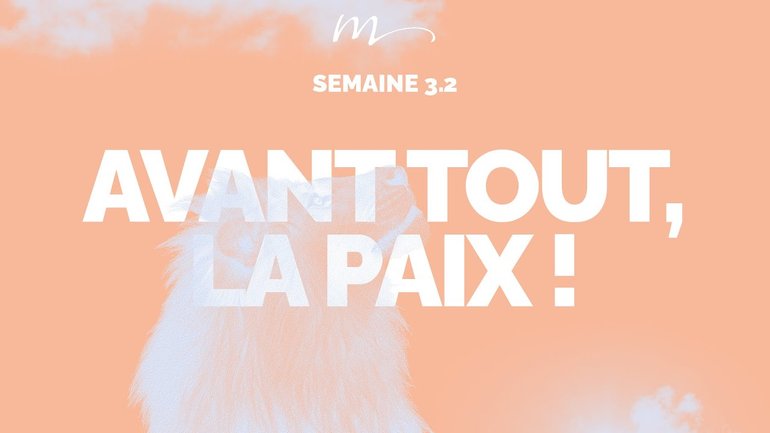 Avant tout, la paix ! - Écoute ! Méditation 14 - Matthieu 5.23-24 - Jéma Taboyan