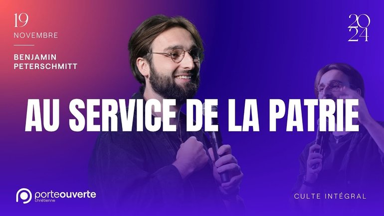 Au service de la patrie - Benjamin Peterschmitt [19/11/2024]