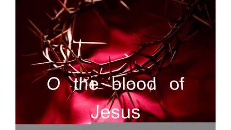 Cate Morris - The Blood of Jesus
