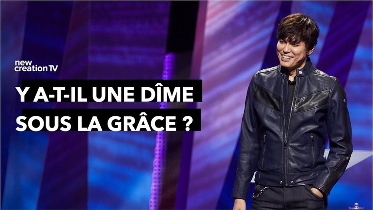 Joseph Prince - Y a-t-il une dîme sous la grâce ? | New Creation TV Français