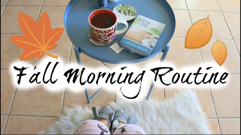 Ma Morning Routine d'Automne - avec Tea notes
