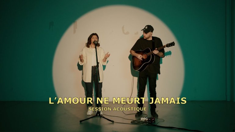L'amour ne meurt jamais (session acoustique) - la Chapelle Musique ft. Marielly Juarez